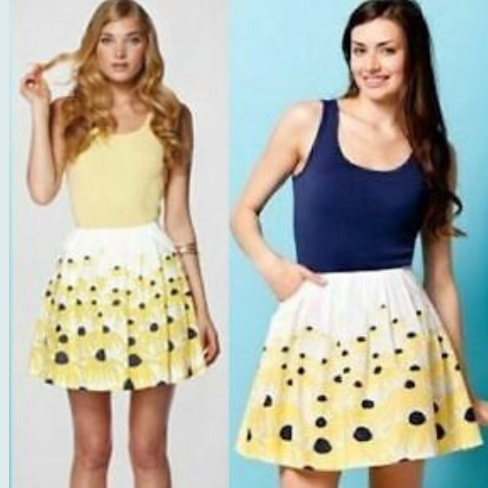 🌻 Lilly Pulitzer Erin All Summer Long Daisy Skirt size 2 🌻